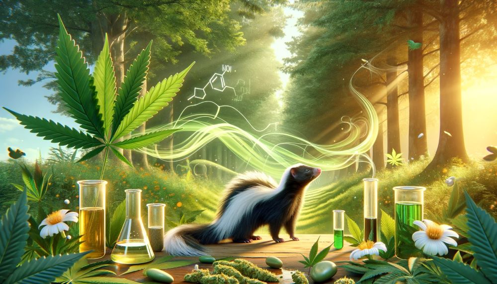 Breaking the Stink Code. Do Terpenes Smell Like Skunk? True Blue