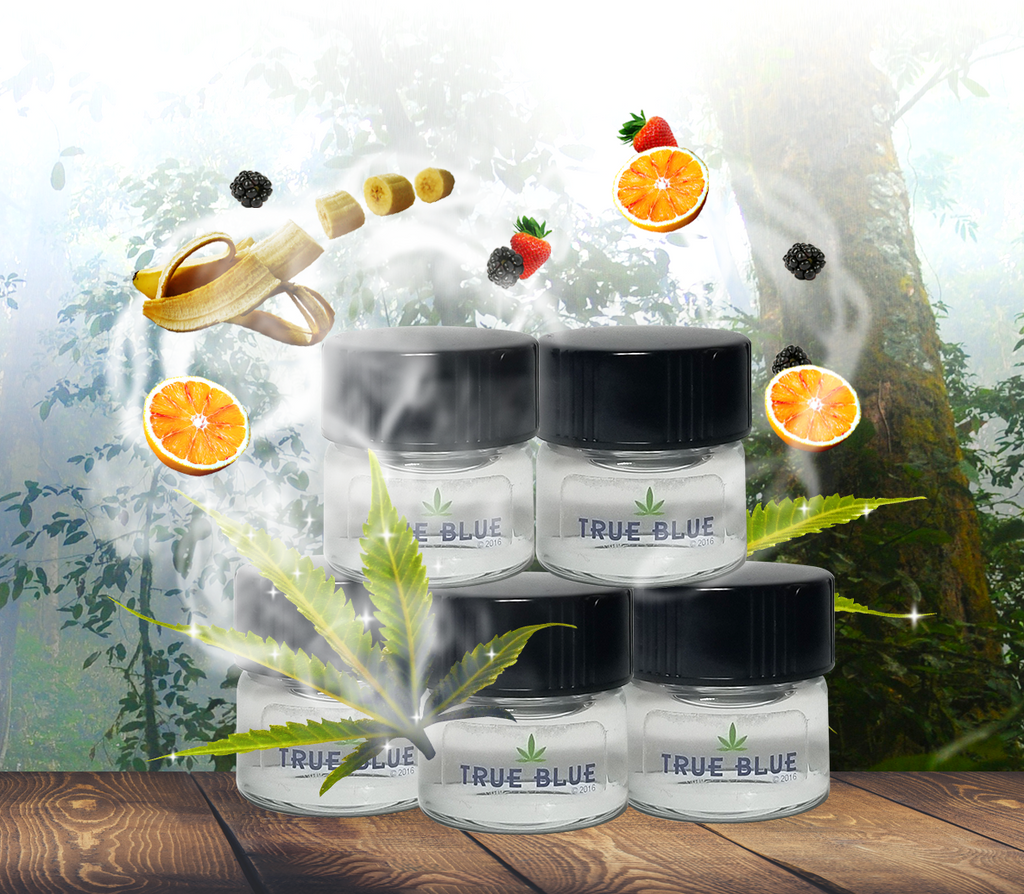 Sample Pack of Any 5 Weed Flavor Terpenes for Vape | True Blue Sample Pack of Any 5 Weed Flavor Terpenes for Vape | True Blue